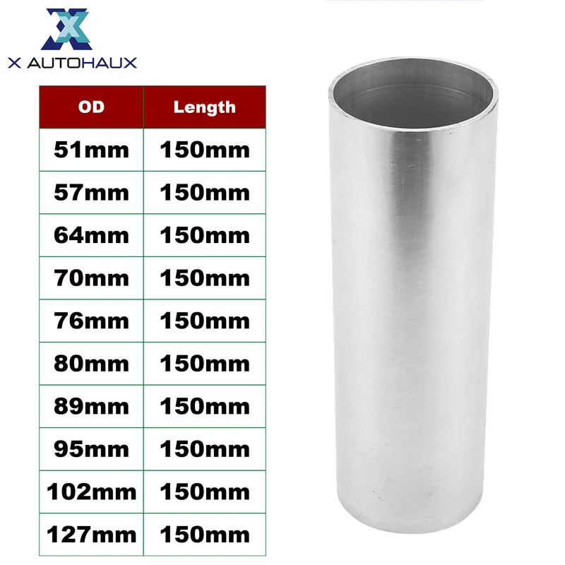 X Autohaux Vehicle OD 51-127 мм Универсальная трубка Труба интеркулера Длина 150 мм Прямой алюминиевый сплав Воздухозаборный соединительный шланг
X Autohaux Vehicle OD 51-127 мм Универсальная трубка Труба интеркулера Длина 150 мм Прямой алюминиевый сплав Воздухозаборный соединительный шланг