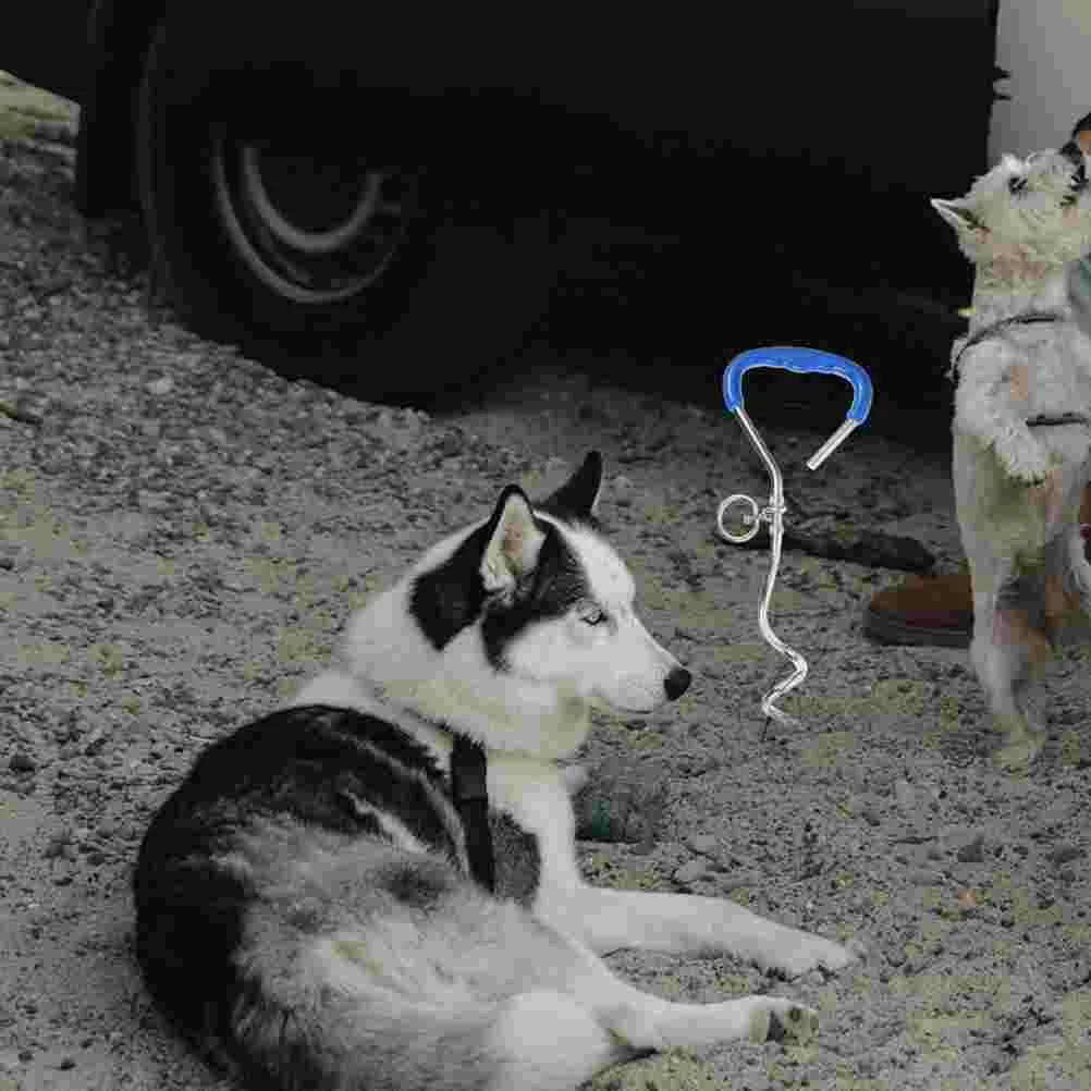 Pet Dog Tie Stake In Ground For Yard Out Stakes Heavy Duty Blue Spike Fence Dogs
Pet Dog Tie Stake In Ground For Yard Out Stakes Heavy Duty Blue Spike Fence Dogs