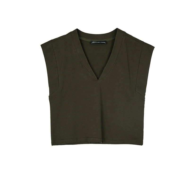 Женский летний повседневный топ свободного кроя из хлопка V-Ne Svel T-irt
Женский летний повседневный топ свободного кроя из хлопка V-Ne Svel T-irt