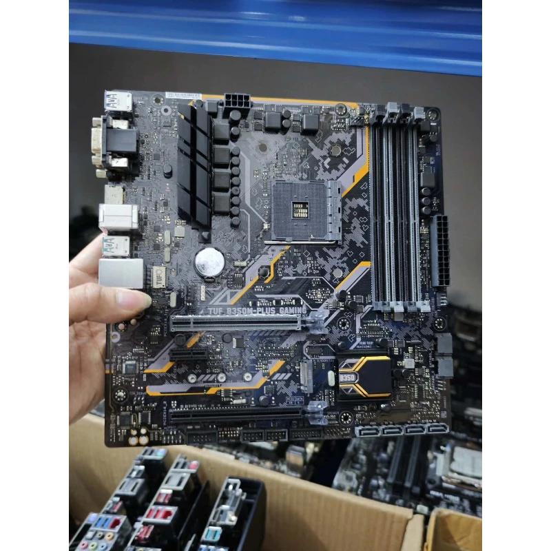 Used mATX Motherboard for ASUS TUF B350M-PLUS GAMING AM4 B350 DDR4 M.2 HDMI DVI VGA
Used mATX Motherboard for ASUS TUF B350M-PLUS GAMING AM4 B350 DDR4 M.2 HDMI DVI VGA