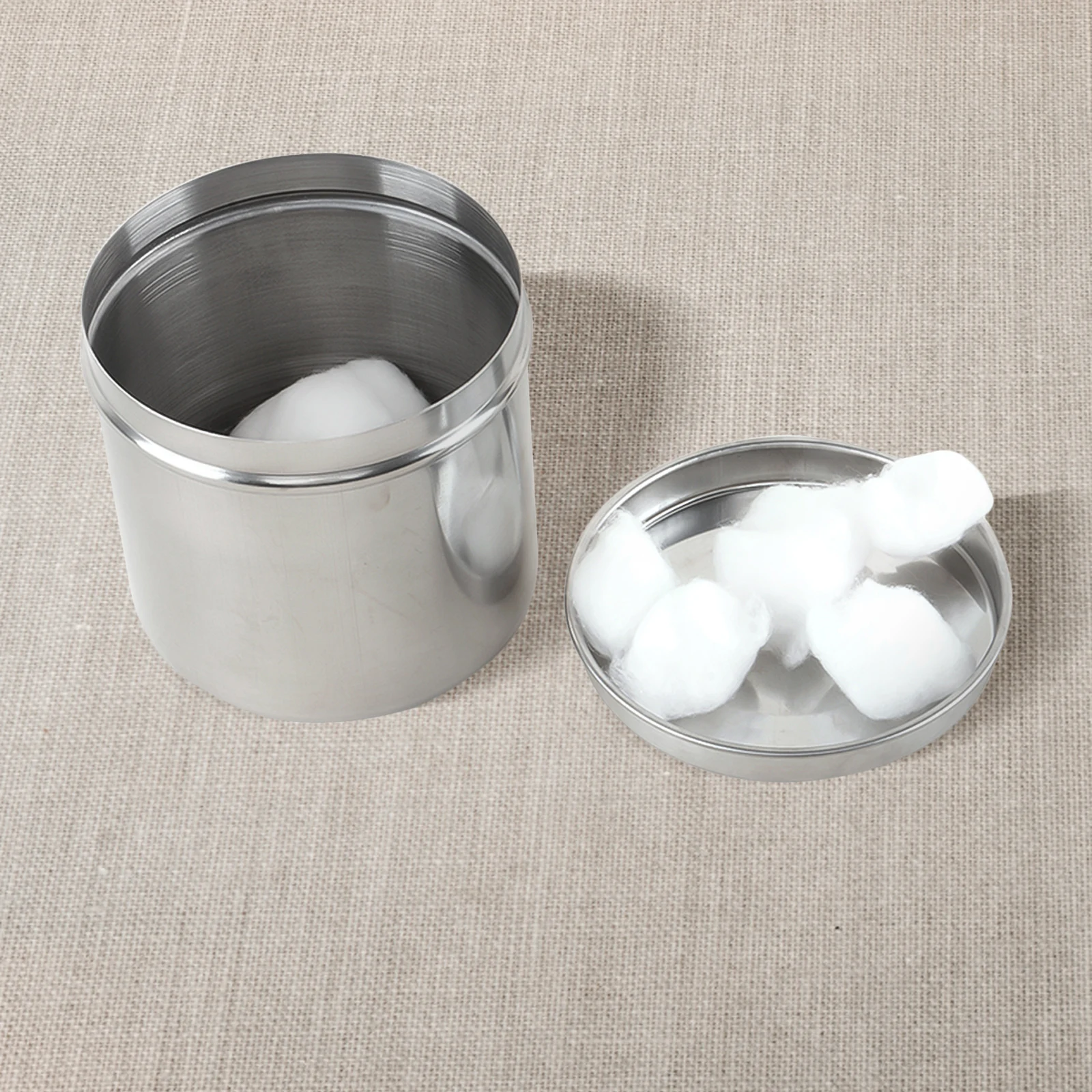 4pcs Sterilization Jar Disinfection Case Stainless Steel Ointment Can Cotton Ball Container Lab Drying Device Teaching Equipment
4pcs Sterilization Jar Disinfection Case Stainless Steel Ointment Can Cotton Ball Container Lab Drying Device Teaching Equipment