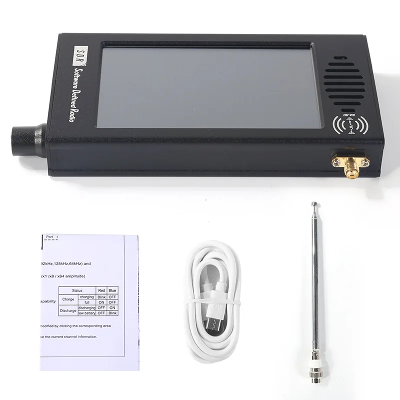 Радиоприемник SDR DSP с цифровой демодуляцией CW/AM/SSB/FM/WFM с 4,3-дюймовым IPS-дисплеем
Радиоприемник SDR DSP с цифровой демодуляцией CW/AM/SSB/FM/WFM с 4,3-дюймовым IPS-дисплеем