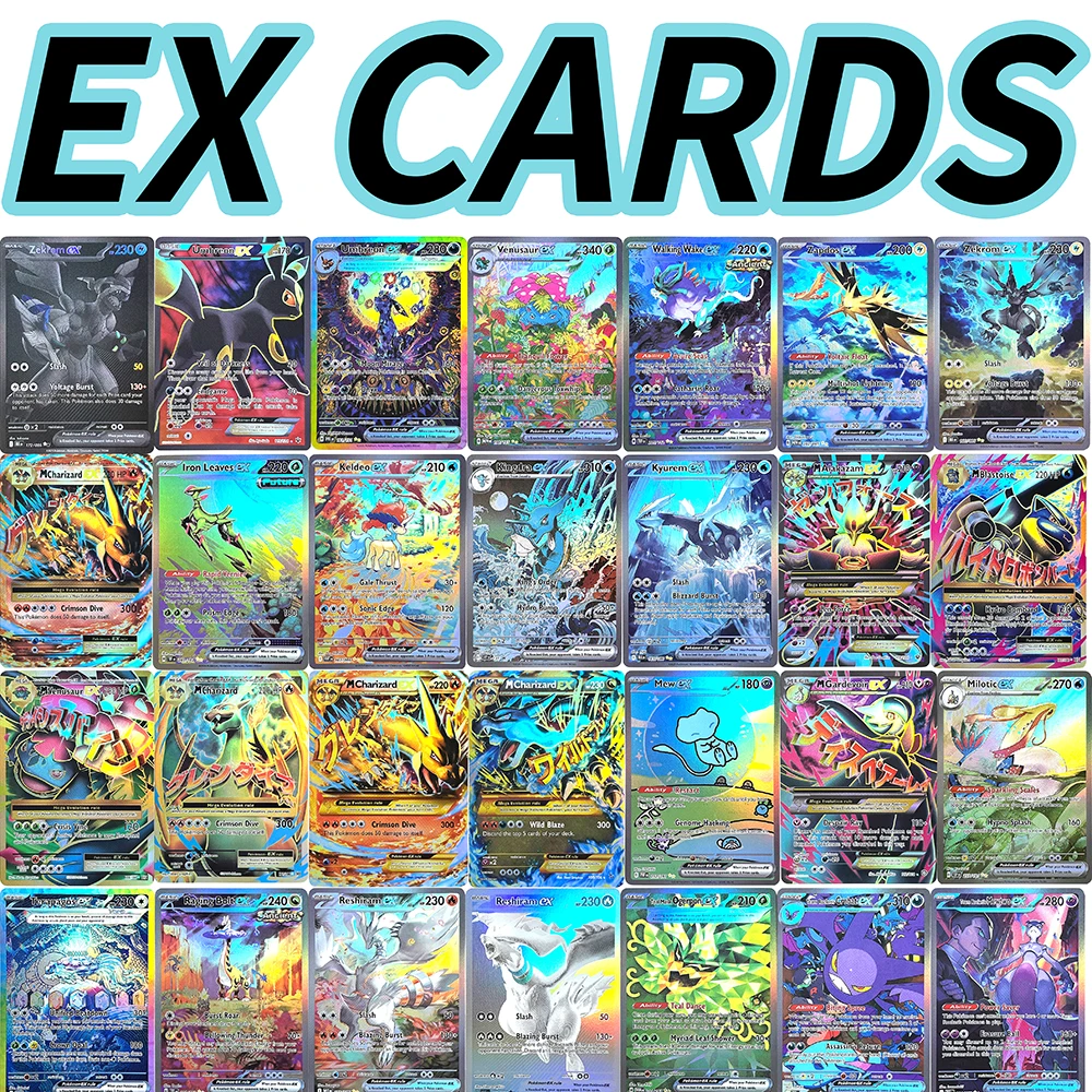 PKM EX Game Card PTCG Proxy Kyurem/MCharizard/Mew/Milotic/Raging Bolt/Reshiram/Reshiram/Team Rockets Mewtwo/Zapdos/Venusaur/ EX
PKM EX Game Card PTCG Proxy Kyurem/MCharizard/Mew/Milotic/Raging Bolt/Reshiram/Reshiram/Team Rockets Mewtwo/Zapdos/Venusaur/ EX