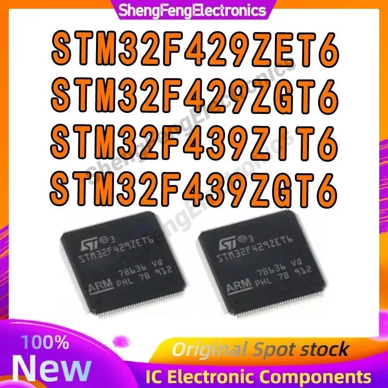 Микроконтроллеры STM32F429ZET6, STM32F429ZGT6, STM32F439ZGT6, STM32F439ZIT6, STM32F429ZE, STM32F429ZG, STM32F439ZG, STM32F439ZI, STM32F429, STM32F439
Микроконтроллеры STM32F429ZET6, STM32F429ZGT6, STM32F439ZGT6, STM32F439ZIT6, STM32F429ZE, STM32F429ZG, STM32F439ZG, STM32F439ZI, STM32F429, STM32F439