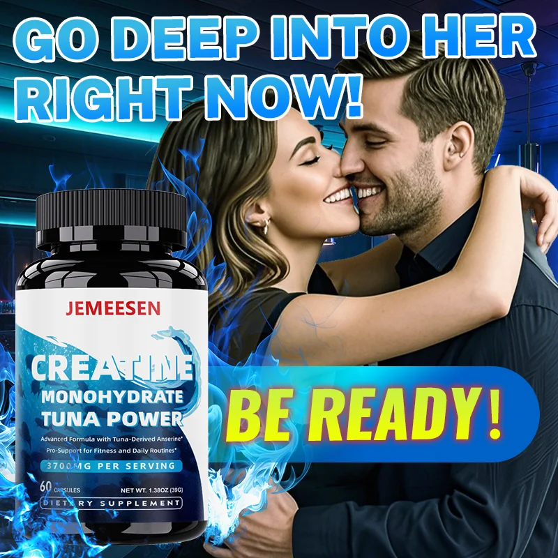 JEMEESEN - Creatine Monohydrate Capsules With Tuna Extract - The Perfect Fuel For Professional Athletes And Exercise Capacity
JEMEESEN - Creatine Monohydrate Capsules With Tuna Extract - The Perfect Fuel For Professional Athletes And Exercise Capacity