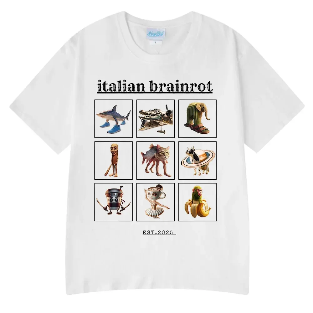 ummer fashion 100% cotton men's T-shirt, Italian Brembo comical embossed short-sleeved casual high-quality top T-shirt for men
ummer fashion 100% cotton men's T-shirt, Italian Brembo comical embossed short-sleeved casual high-quality top T-shirt for men