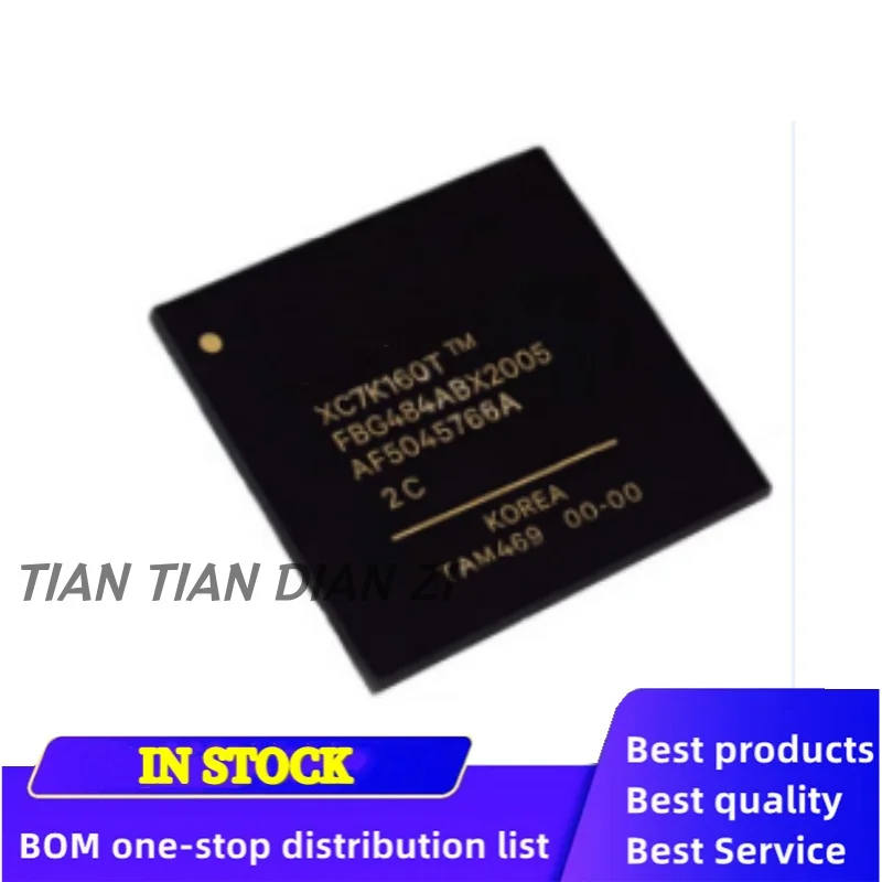 1 шт./лот XC7K160T-2FBG484 XC7K160T-2FBG484I BGA-484 микросхемы на складе
1 шт./лот XC7K160T-2FBG484 XC7K160T-2FBG484I BGA-484 микросхемы на складе