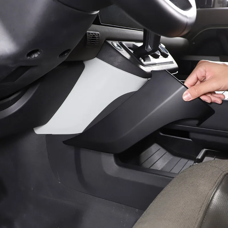 For Land Rover Defender 90 110 2020-2024 ABS Matte Black Center Console Knee Side Panel Cover Decorative Sticker Car Accessories
For Land Rover Defender 90 110 2020-2024 ABS Matte Black Center Console Knee Side Panel Cover Decorative Sticker Car Accessories