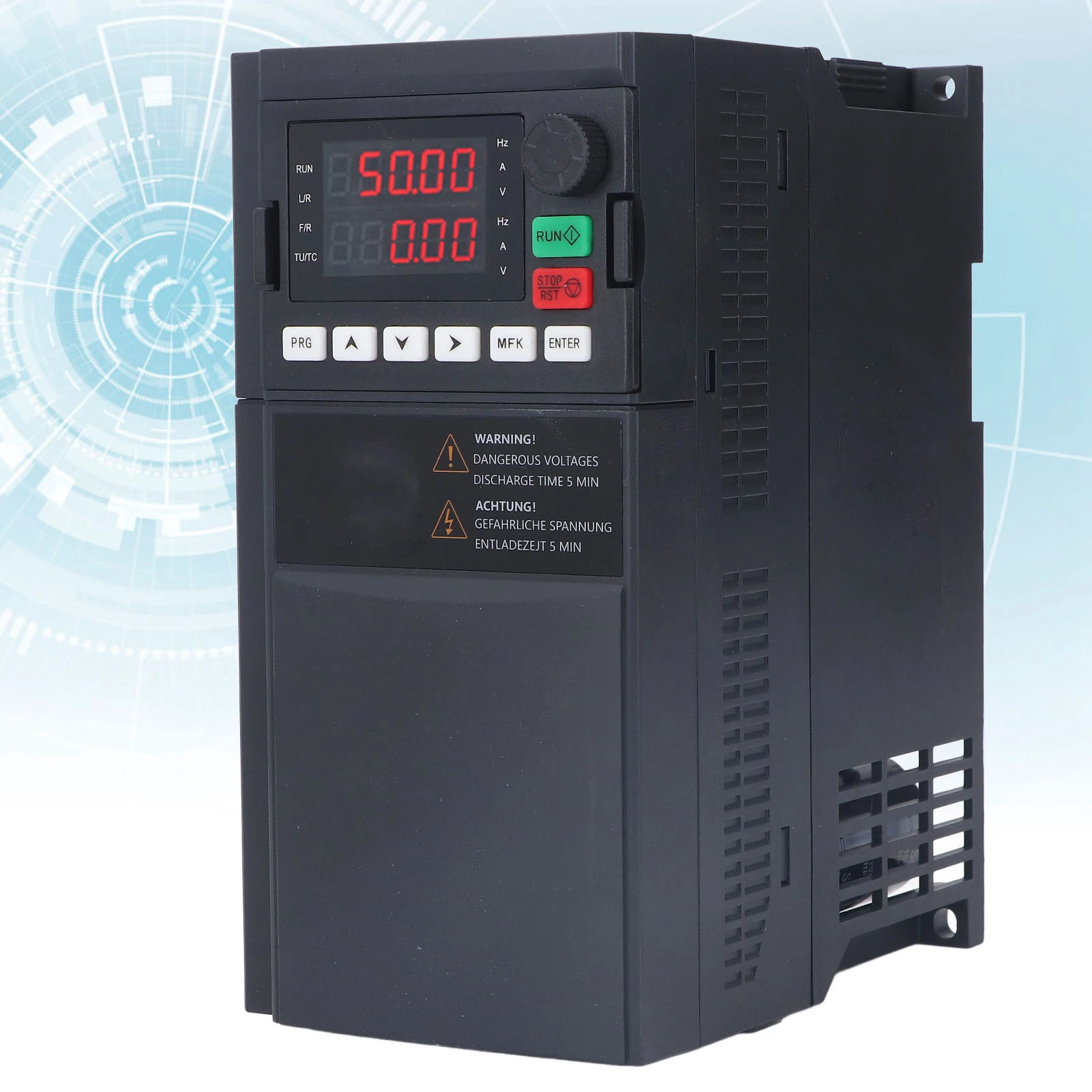 Variable Frequency Converter 7.5KW Vector Inverter Motor Controller AC 3PH 380V Variable Frequency Drive
Variable Frequency Converter 7.5KW Vector Inverter Motor Controller AC 3PH 380V Variable Frequency Drive