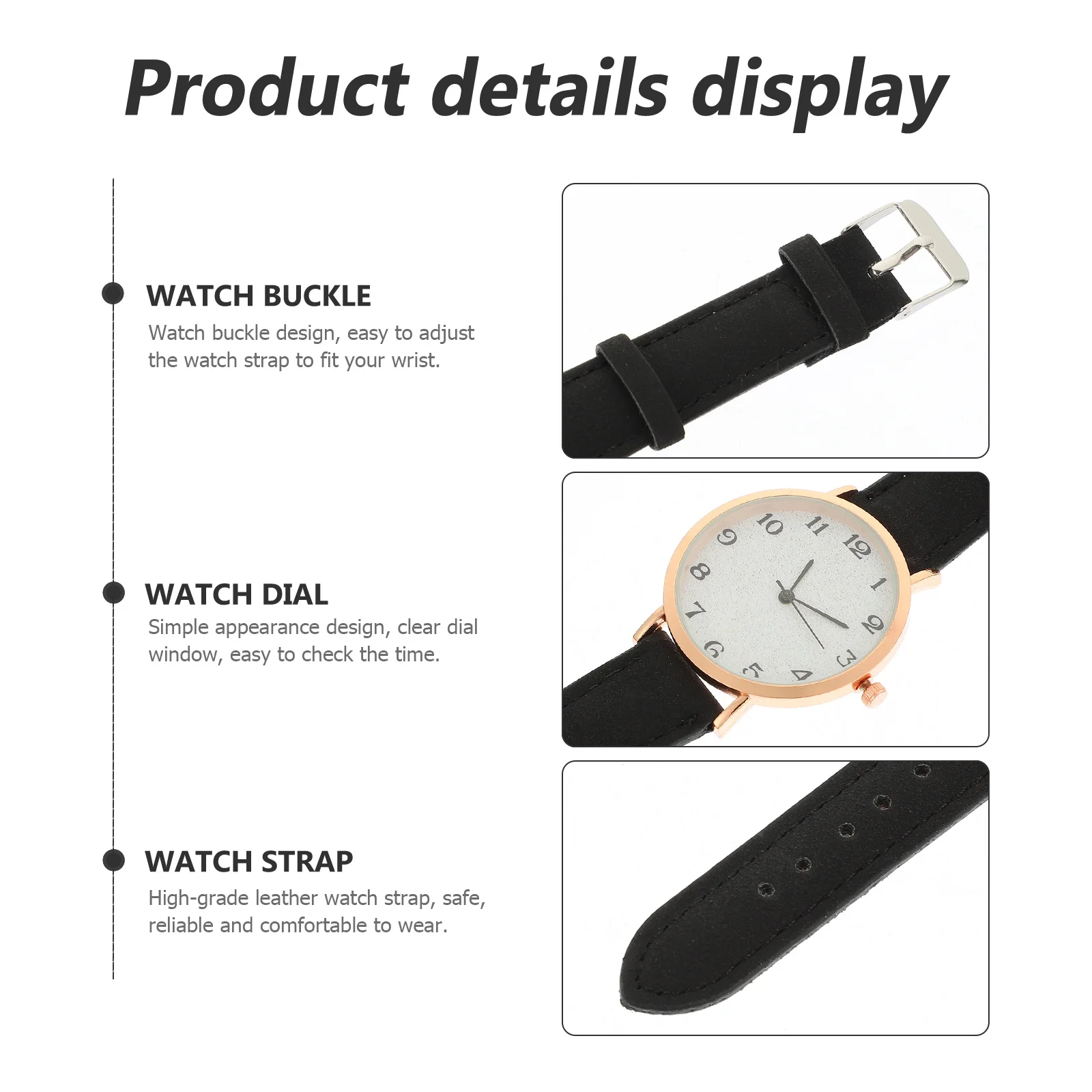 Quartz Watch Adjustable Strap Fashion Casual Wristwatch For Women Men Students Lightweight Comfortable Daily Wear Decorative
Quartz Watch Adjustable Strap Fashion Casual Wristwatch For Women Men Students Lightweight Comfortable Daily Wear Decorative
