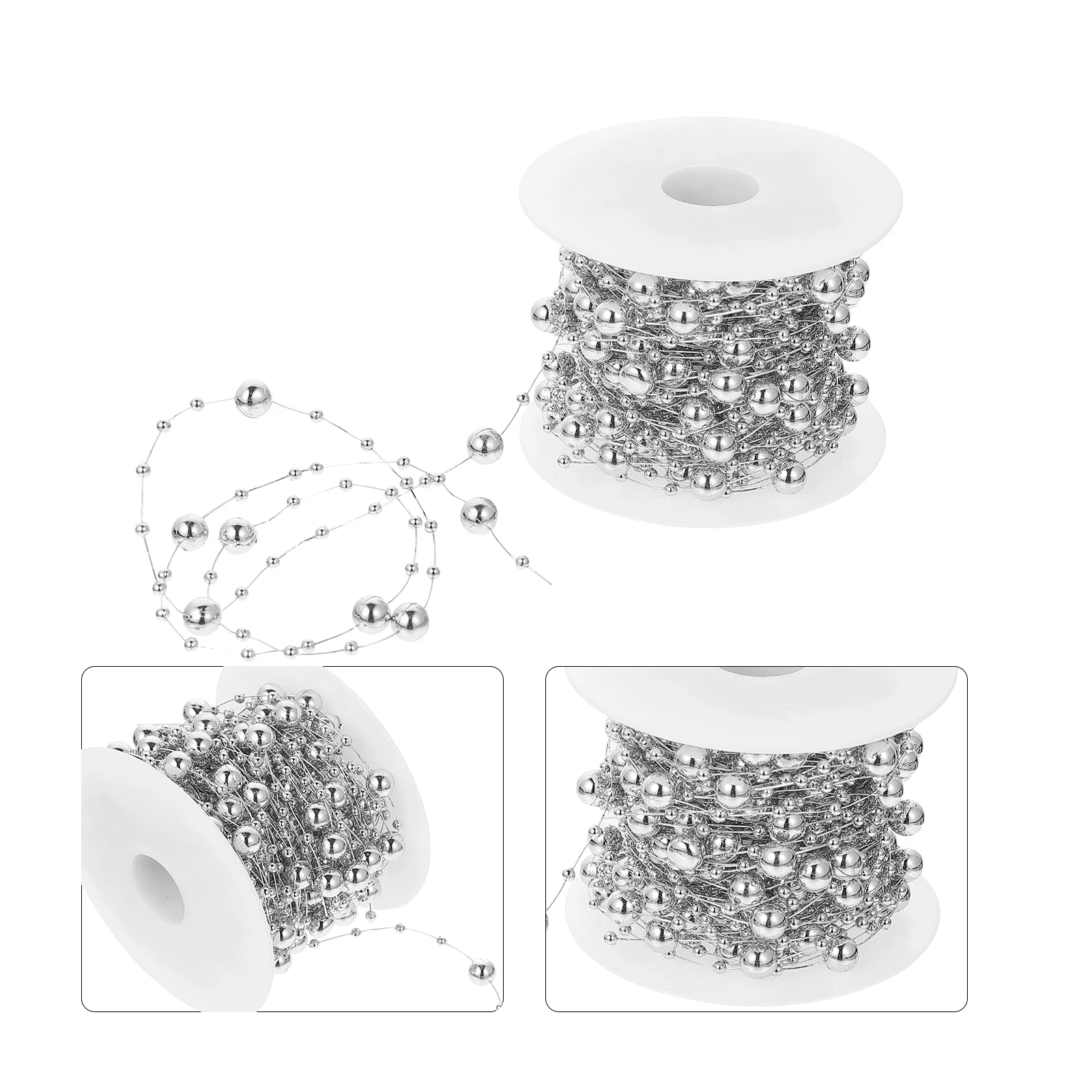Wedding Decorative Holding Flower Beads String DIY Beads Chain Hanging Pendant Plastic Bead Chain Garland Xmas Tree Decoration
Wedding Decorative Holding Flower Beads String DIY Beads Chain Hanging Pendant Plastic Bead Chain Garland Xmas Tree Decoration