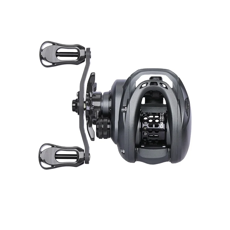 Ultra Light Baitcasting Fishing Reel 6.1g Shallow Spool Bait Finesse DARK WOLF 50S 7.1:1 Trout Ajing Casting Reel
Ultra Light Baitcasting Fishing Reel 6.1g Shallow Spool Bait Finesse DARK WOLF 50S 7.1:1 Trout Ajing Casting Reel