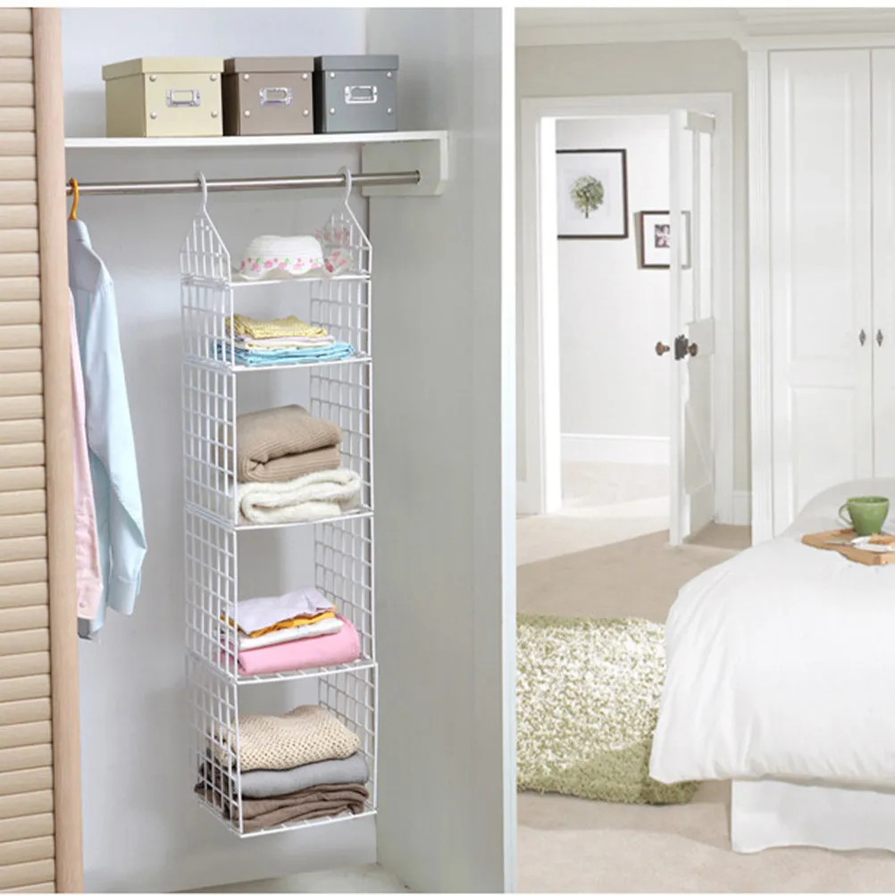 Три больших складных подвесных органайзера для шкафа с широкими открытыми ячейками для одежды, свитеров, полотенец, шапок, пижам, не деформирующиеся, прочные
Три больших складных подвесных органайзера для шкафа с широкими открытыми ячейками для одежды, свитеров, полотенец, шапок, пижам, не деформирующиеся, прочные