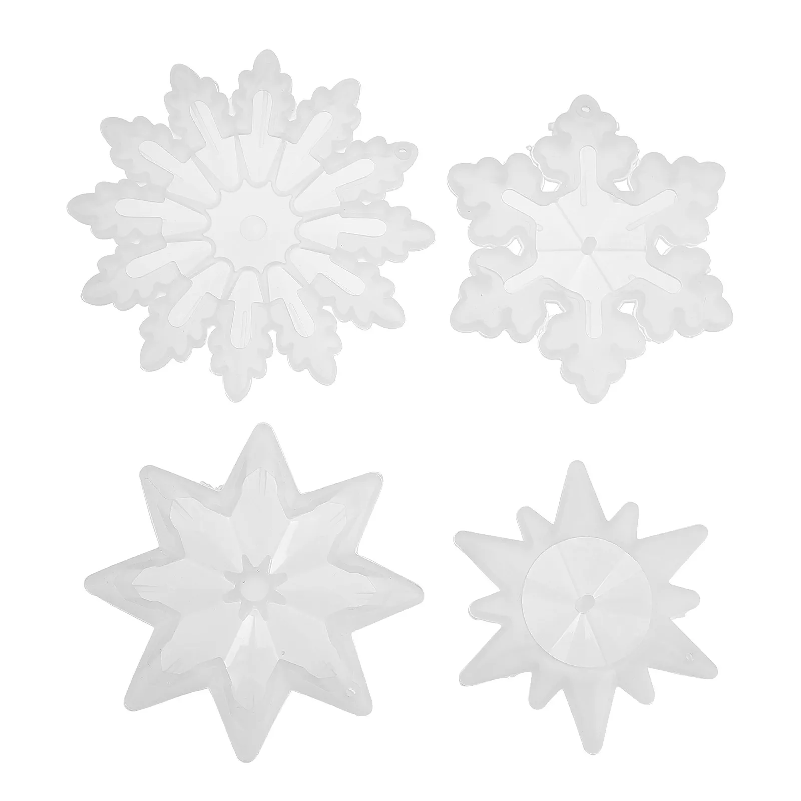 4Pcs Silicone Pendant Mold Snowflake Design Reusable DIY Crystal Epoxy Jewelry Mold for Pendant Making Crafts DIY Mould
4Pcs Silicone Pendant Mold Snowflake Design Reusable DIY Crystal Epoxy Jewelry Mold for Pendant Making Crafts DIY Mould