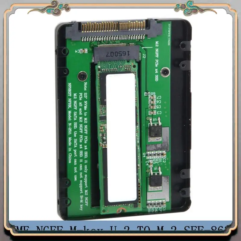 Прочный корпус SFF-8639 NVME от U.2 до NGFF M.2 M-Key Pcie SSD для материнской платы, замена SSD 750 P3600 P3700
Прочный корпус SFF-8639 NVME от U.2 до NGFF M.2 M-Key Pcie SSD для материнской платы, замена SSD 750 P3600 P3700