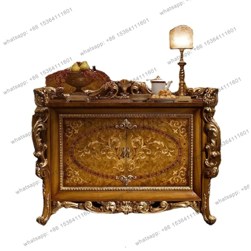 European large-capacity shoe cabinet household retro foyer partition entrance cabinet
European large-capacity shoe cabinet household retro foyer partition entrance cabinet