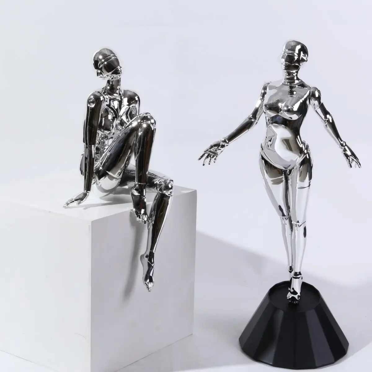 Resin Mechanical Goddess of Science and Technology Decoration Simple Living Room TV Cabinet Dining Room Study Soft Decoration
Resin Mechanical Goddess of Science and Technology Decoration Simple Living Room TV Cabinet Dining Room Study Soft Decoration