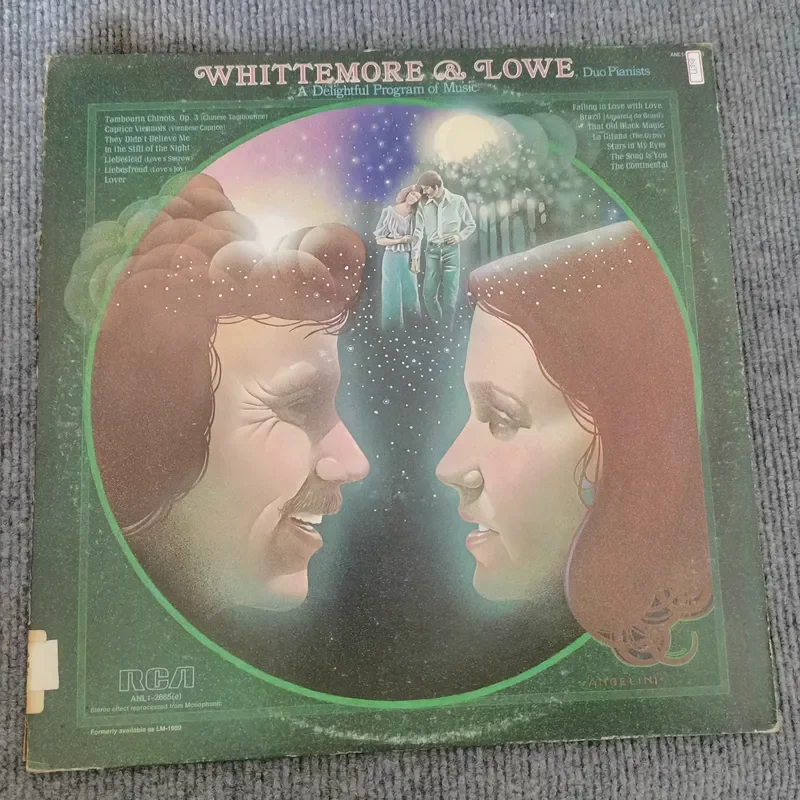 12 inch LP Vinyl Record for Classical Whitmore and Lowe Delightful Music Program
12 inch LP Vinyl Record for Classical Whitmore and Lowe Delightful Music Program
