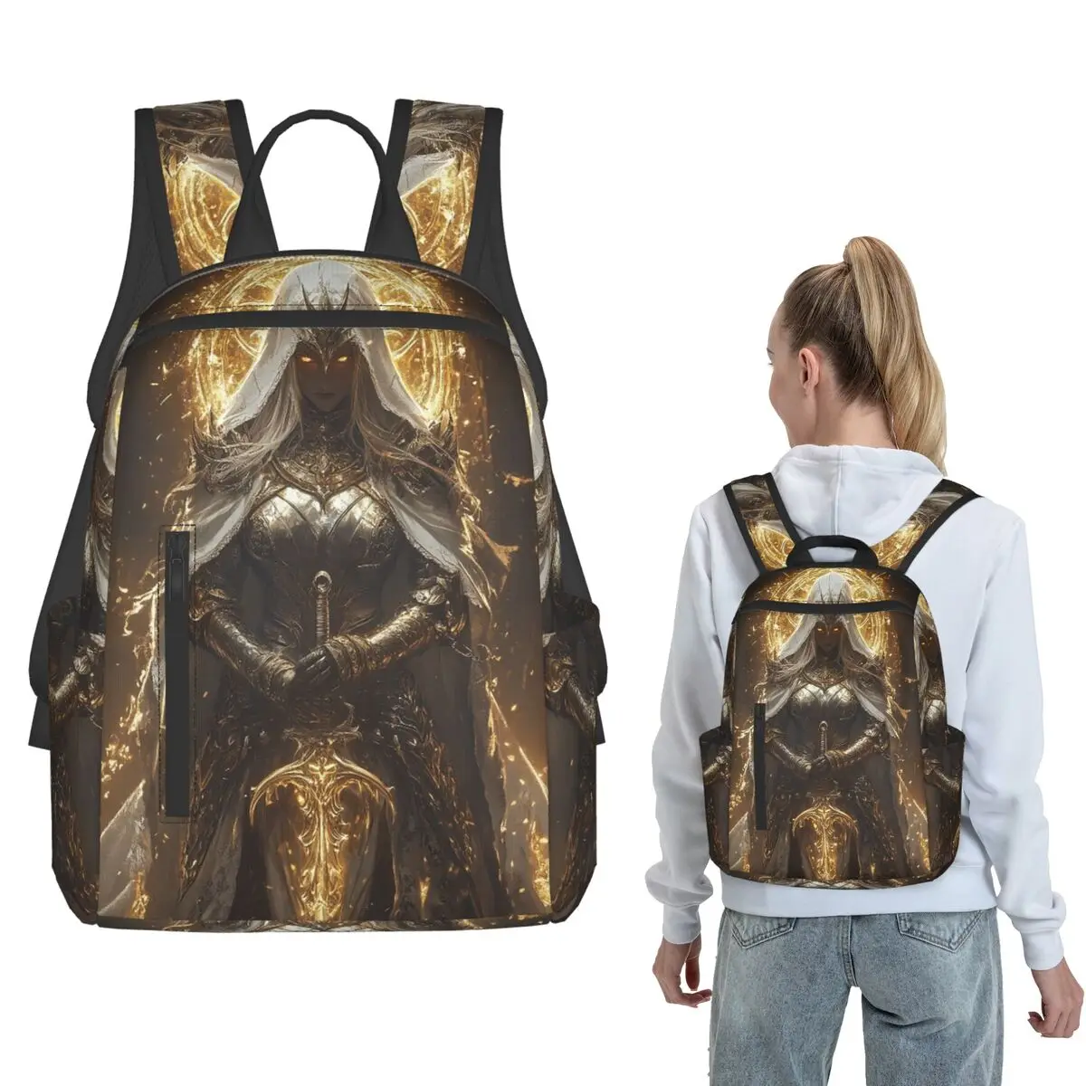 Goddess Of Victory And Sword Backpack Daypack Boys Girls BookBag School Bag Shoulder Bags for Men Women
Goddess Of Victory And Sword Backpack Daypack Boys Girls BookBag School Bag Shoulder Bags for Men Women