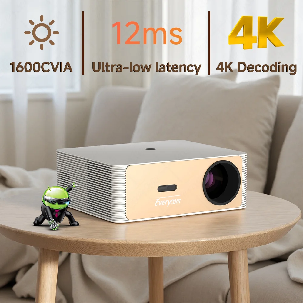 1600 CVIA NeoVue 4K Projector 360° 4K Full HD Home Video Projector 4k Wifi Auto Correction Mini Proyector 4kProjector
1600 CVIA NeoVue 4K Projector 360° 4K Full HD Home Video Projector 4k Wifi Auto Correction Mini Proyector 4kProjector