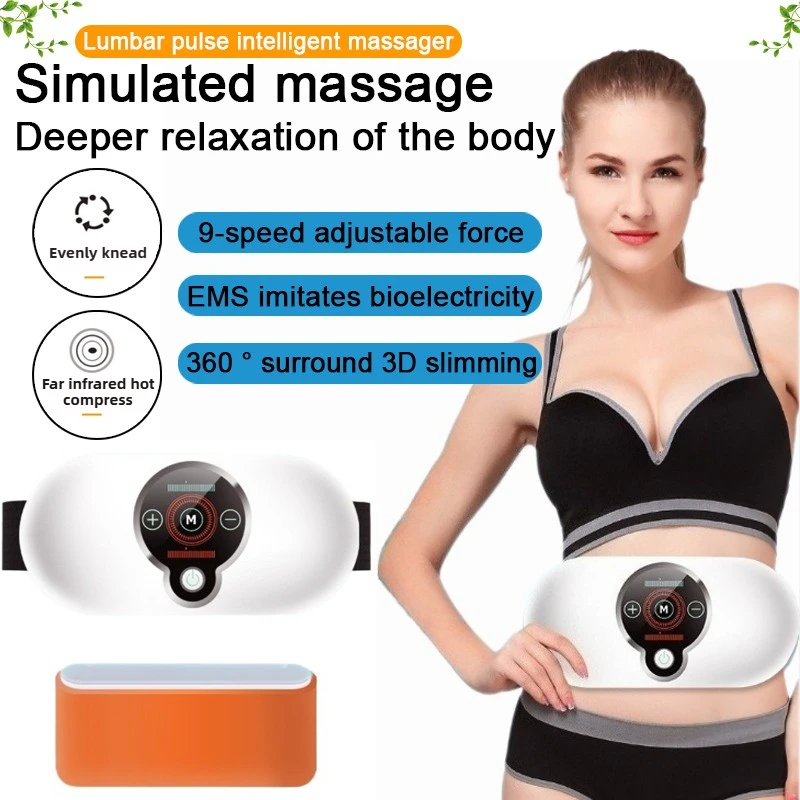 Multi functional fat lifting belt hot compress warm uterus and abdomen massager home use fat burning fitness and slimming device 
Multi functional fat lifting belt hot compress warm uterus and abdomen massager home use fat burning fitness and slimming device
