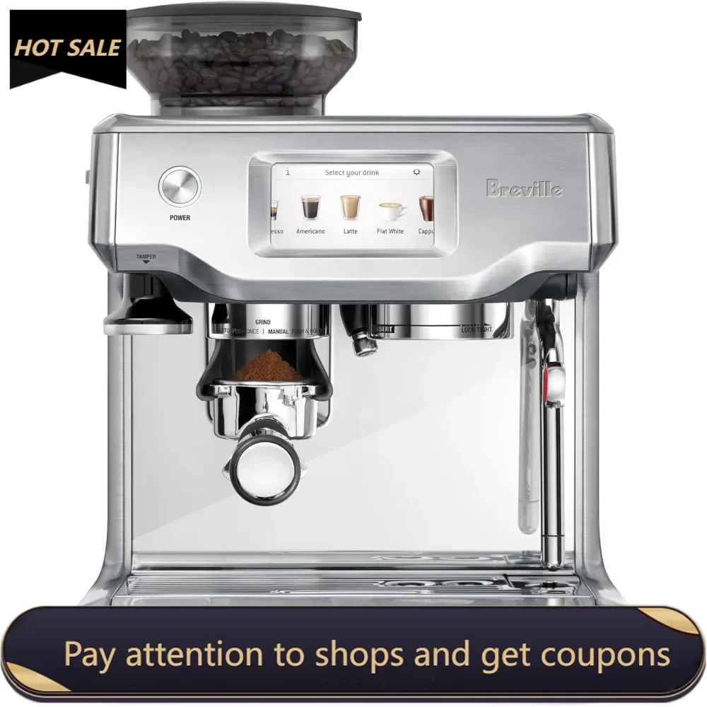The Barista Touch COFFEE_MAKER, 12.7 x 15.5 x 16 in, Brushed Stainless Steel
The Barista Touch COFFEE_MAKER, 12.7 x 15.5 x 16 in, Brushed Stainless Steel
