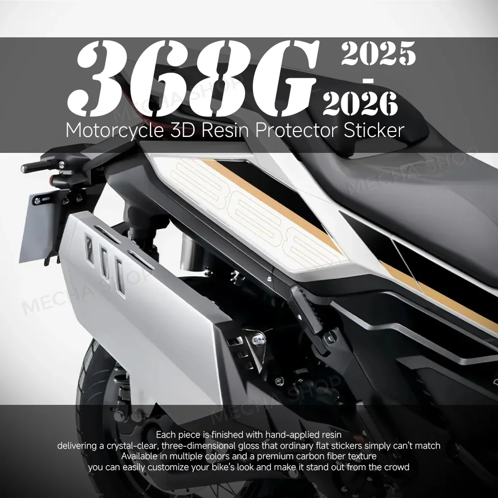 For ZONTES 368G ZT368G 368 G 2024 2025 2026 Sticker Protection Kit Motorcycle Accessories 3D Resin Decal
For ZONTES 368G ZT368G 368 G 2024 2025 2026 Sticker Protection Kit Motorcycle Accessories 3D Resin Decal