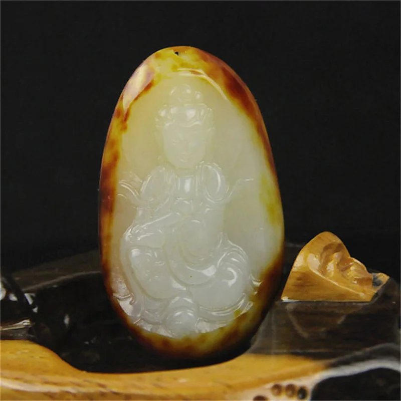 Natural Hotan Jade with Skin, Jujube Red Pendant Men and Women,
Natural Hotan Jade with Skin, Jujube Red Pendant Men and Women,