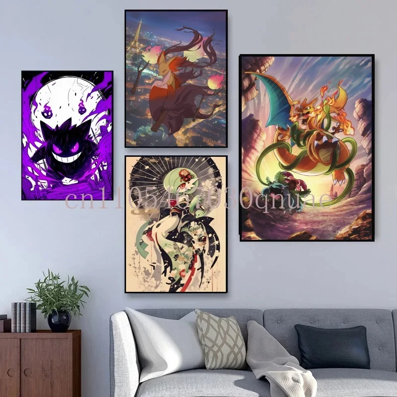 Classic Anime Pokemon Pikachu Poster Picture Canvas Paintings for Fashion Home Room Wall Decor Mural Christmas Children Gifts
Classic Anime Pokemon Pikachu Poster Picture Canvas Paintings for Fashion Home Room Wall Decor Mural Christmas Children Gifts