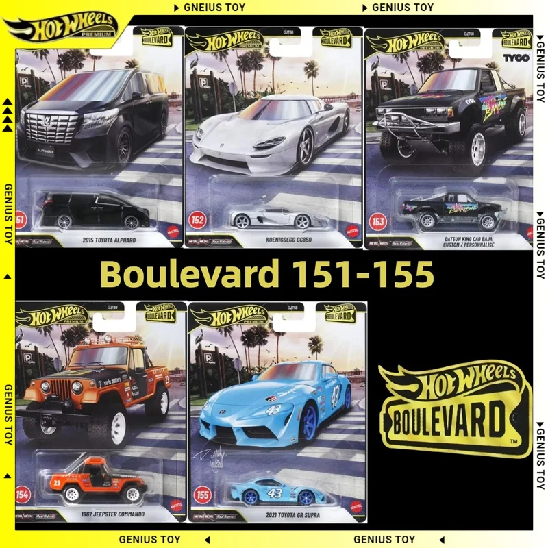 Hot Wheels 2026 Boulevard Toyota Alphard Koenigsegg CC850 Datsun Jeepster 1:64 Diecast Alloy Metal Body Car Model Collectible
Hot Wheels 2026 Boulevard Toyota Alphard Koenigsegg CC850 Datsun Jeepster 1:64 Diecast Alloy Metal Body Car Model Collectible