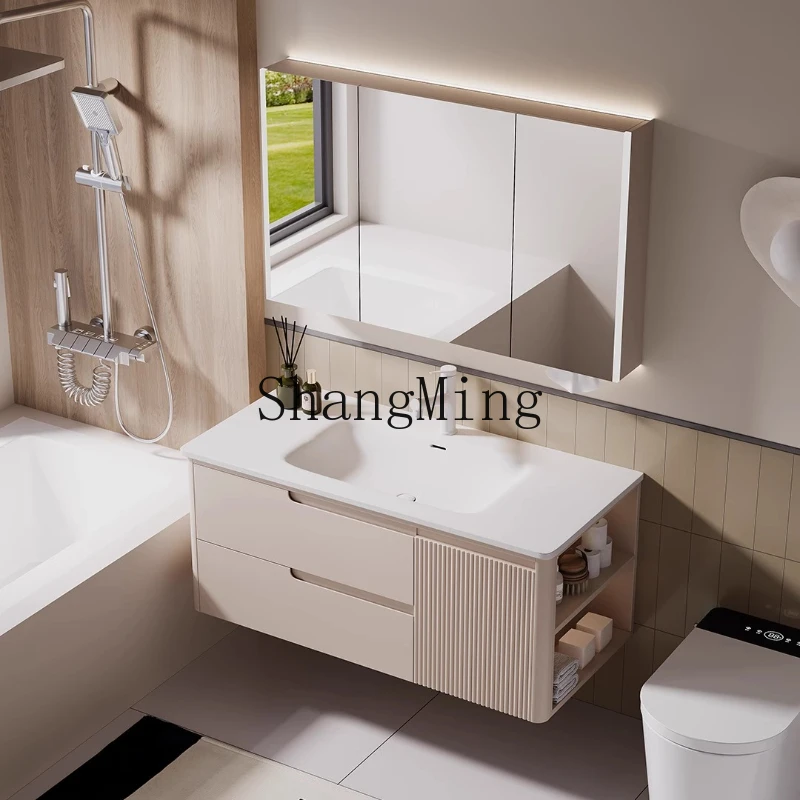 DHY stainless steel bathroom cabinet combination ceramic toilet washstand rock slab hand washbasin
DHY stainless steel bathroom cabinet combination ceramic toilet washstand rock slab hand washbasin