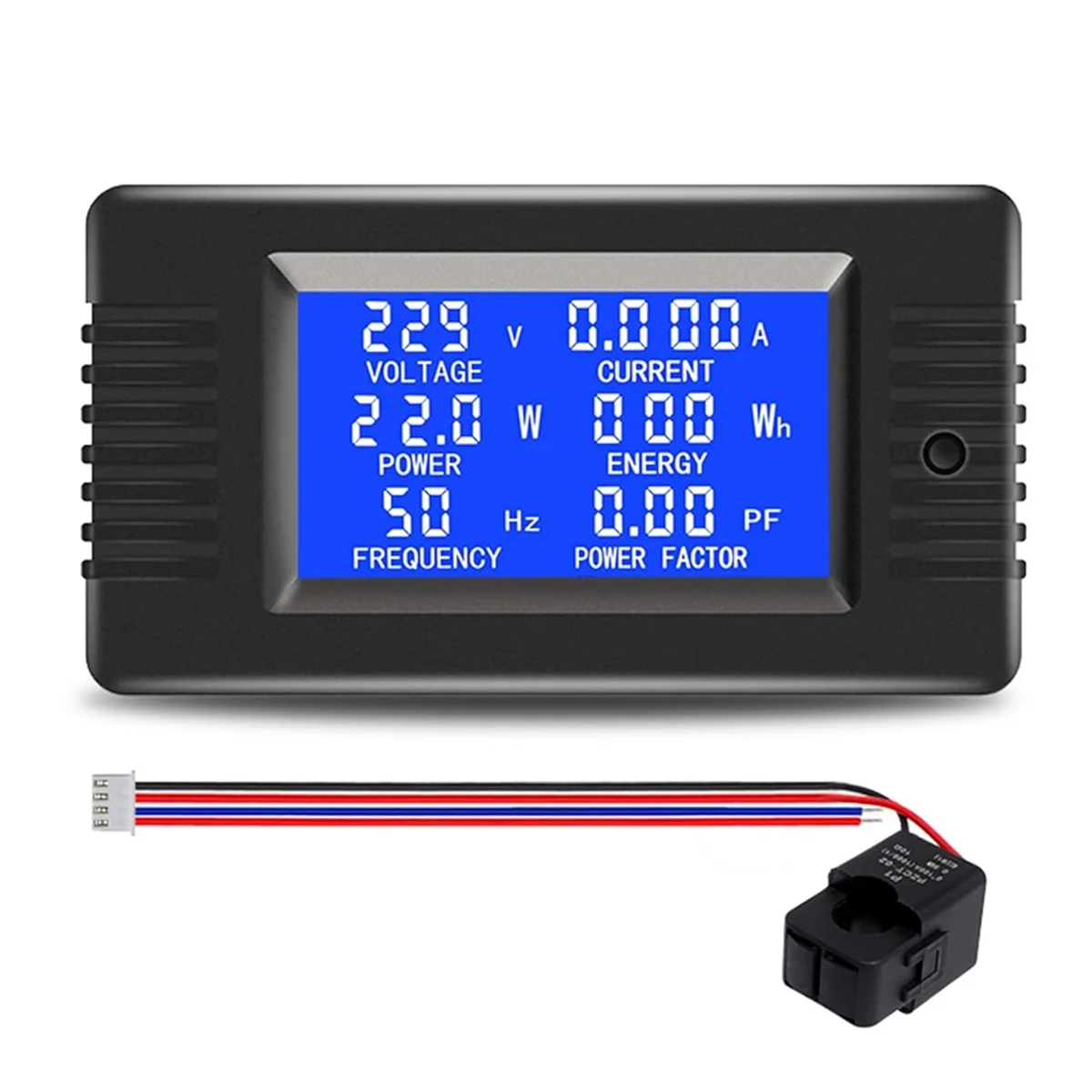 ABNC-AC 110V 100A LCD Display Opening CT Digital Voltmeter Ammeter Voltage Current Tester Power Energy Frequency Wh Meter
ABNC-AC 110V 100A LCD Display Opening CT Digital Voltmeter Ammeter Voltage Current Tester Power Energy Frequency Wh Meter