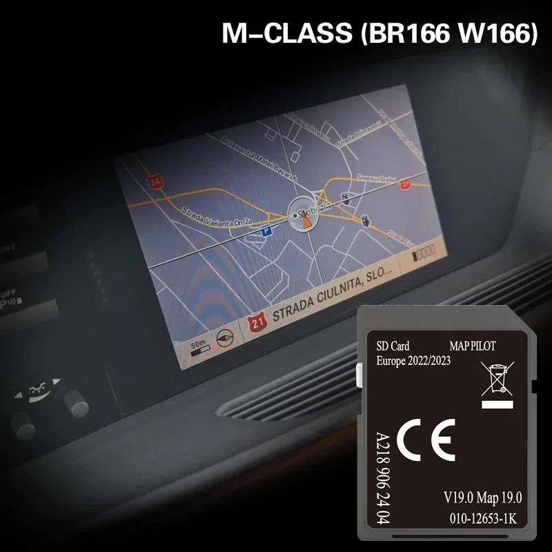 Compatibility with for Mercedes M-Class (BR166 W166) Cover France Poland Navigation SD 32GB Card
Compatibility with for Mercedes M-Class (BR166 W166) Cover France Poland Navigation SD 32GB Card