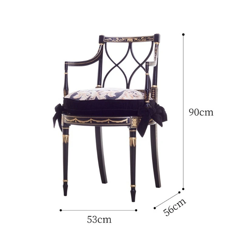 Retro Solid Wood Rattan Dining Chair Hand Painted Leisure Chair Down Cushion Armchair
Retro Solid Wood Rattan Dining Chair Hand Painted Leisure Chair Down Cushion Armchair