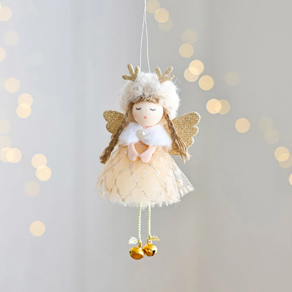 4 Piece Set Christmas Angel Girl Hanging Ornaments Plastic Cloth Blend for Holiday Home Decoration 67inch Size
4 Piece Set Christmas Angel Girl Hanging Ornaments Plastic Cloth Blend for Holiday Home Decoration 67inch Size
