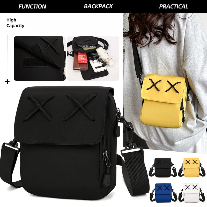 Men's Messenger Bag Sports Single Shoulder Small Backpack Fashionable Unisex Casual Mobile Phone Bag
Men's Messenger Bag Sports Single Shoulder Small Backpack Fashionable Unisex Casual Mobile Phone Bag