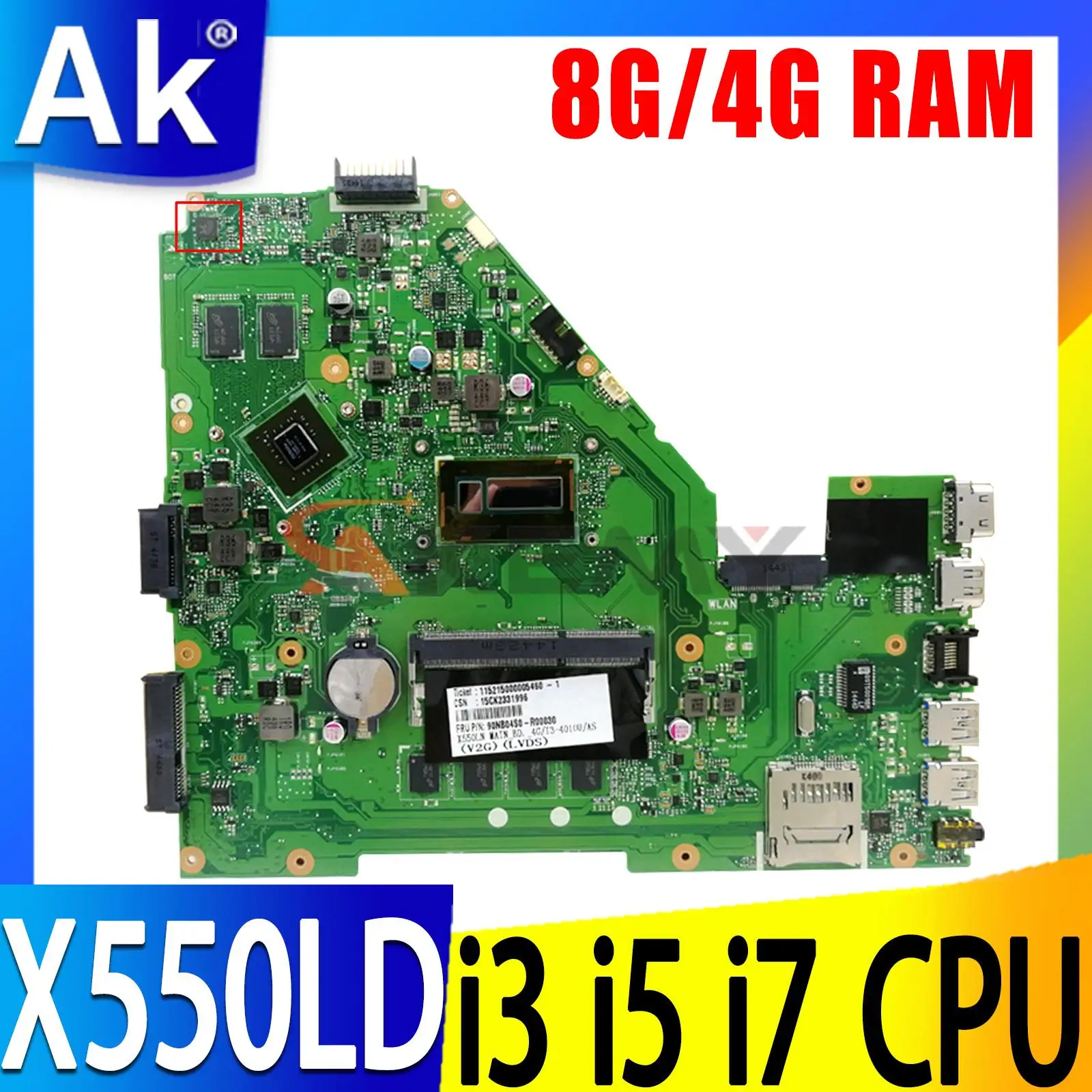 Внутренний кабель для ноутбука Asus X550L X550LNV R510LD R510LN Y581L W518 F550L A550L 1422-01PA000 6050A3074401 100% тестирование
Внутренний кабель для ноутбука Asus X550L X550LNV R510LD R510LN Y581L W518 F550L A550L 1422-01PA000 6050A3074401 100% тестирование