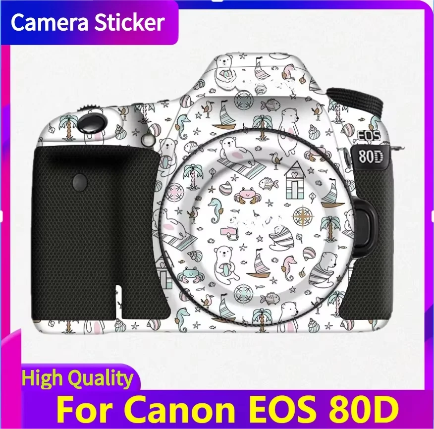 For Canon EOS 80D Camera Sticker Protective Skin Decal Vinyl Wrap Film Anti-Scratch Protector Coat EOS80D
For Canon EOS 80D Camera Sticker Protective Skin Decal Vinyl Wrap Film Anti-Scratch Protector Coat EOS80D