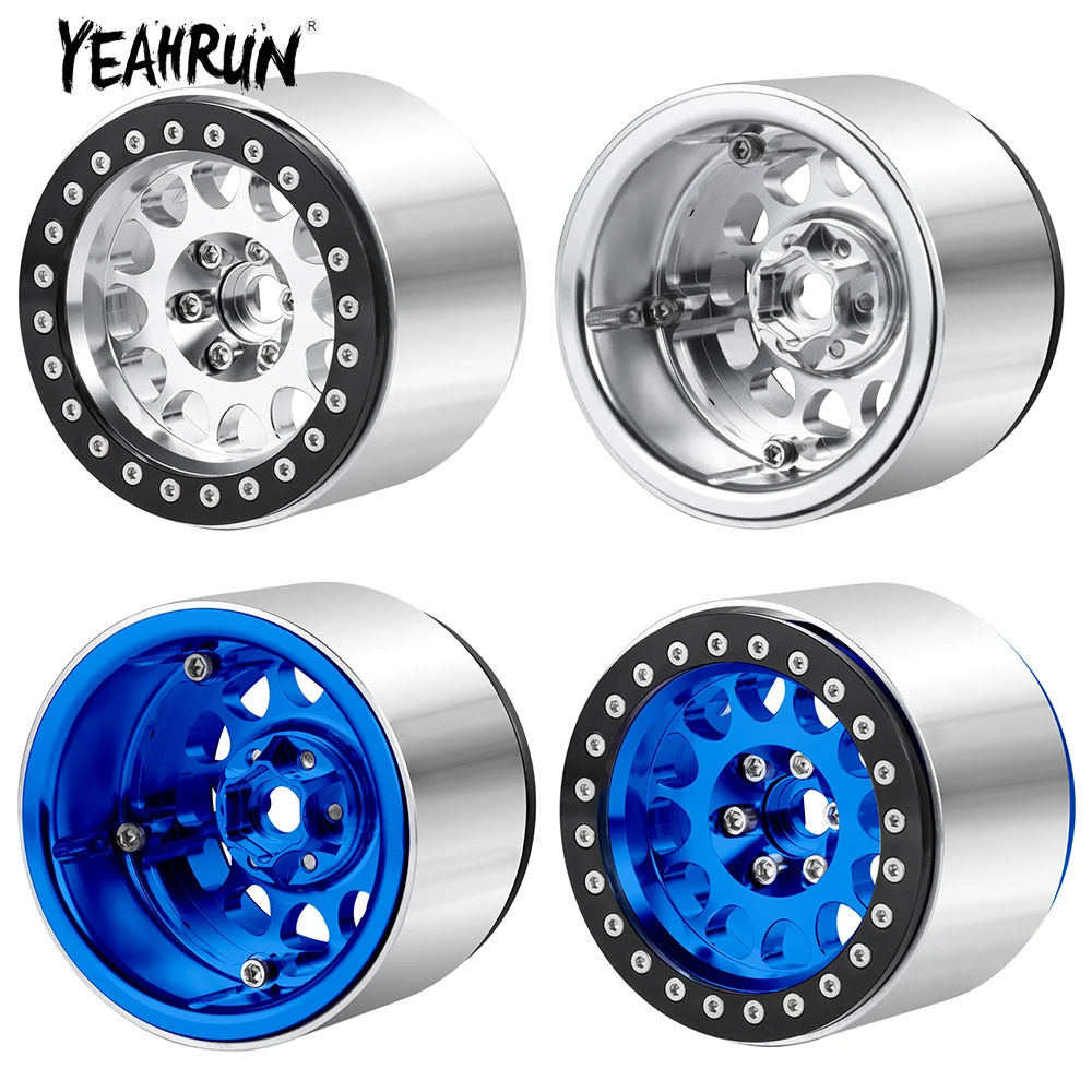 YEAHRUN 1/4pcs Aluminum Alloy 2.2inch Beadlock Extended Wheel Hub Rim for 1/10 Axial SCX10 Wraith 90048 RR10 TRX4 RC Car Parts
YEAHRUN 1/4pcs Aluminum Alloy 2.2inch Beadlock Extended Wheel Hub Rim for 1/10 Axial SCX10 Wraith 90048 RR10 TRX4 RC Car Parts
