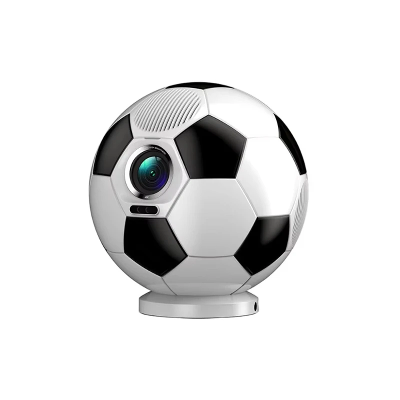 Unique Football Soccer Ball Shape Home Theater Outdoor Movie Portable Mini LED FHD Smart Projector
Unique Football Soccer Ball Shape Home Theater Outdoor Movie Portable Mini LED FHD Smart Projector