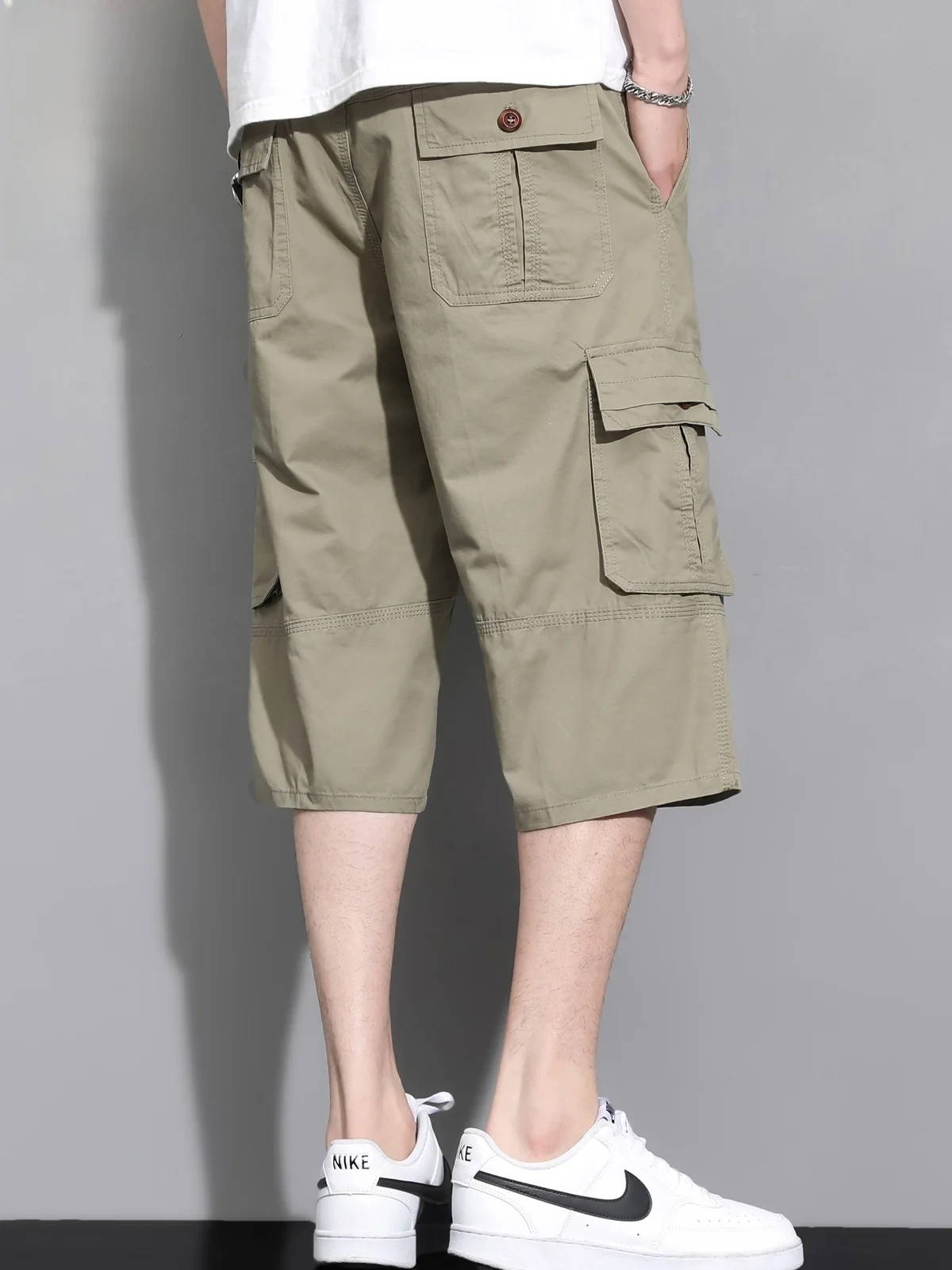 American Sle Loose Fit Cotton Cargo orts Men's Casual Pants Summer Youth Faion Straight Leg Anti-Wrinkle
American Sle Loose Fit Cotton Cargo orts Men's Casual Pants Summer Youth Faion Straight Leg Anti-Wrinkle