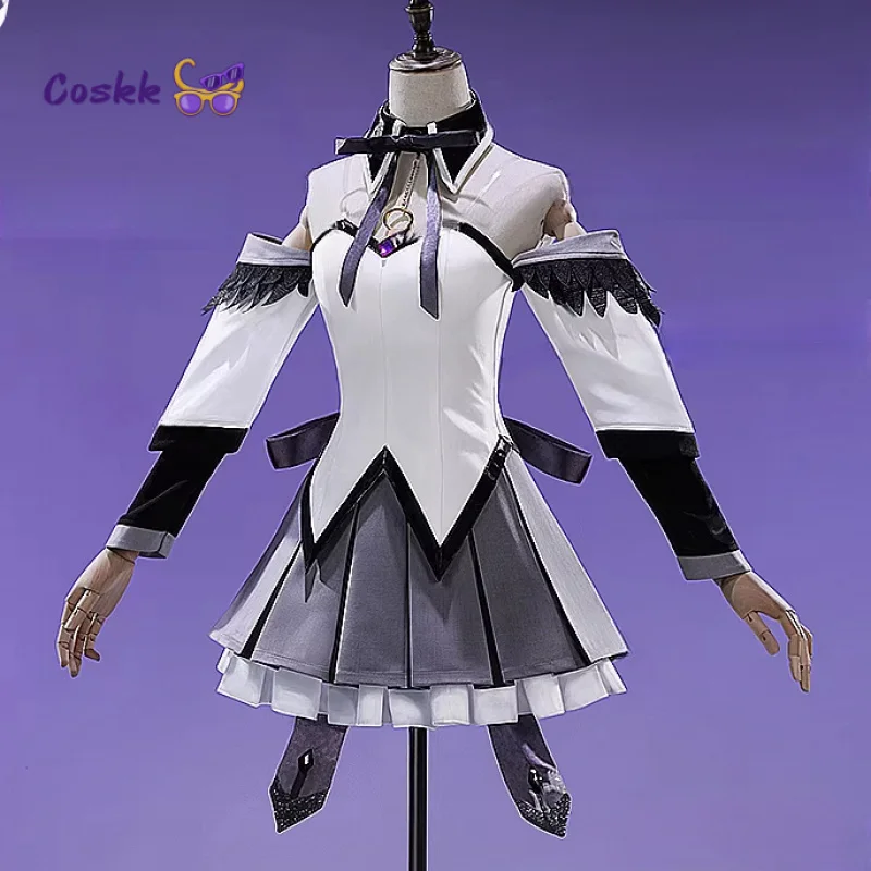 New Anime Puella Magi Madoka Magica Akemi Homura Cosplay Costume Dress Uniform Hallowen Carnival Party PlayRole Women Clothes
New Anime Puella Magi Madoka Magica Akemi Homura Cosplay Costume Dress Uniform Hallowen Carnival Party PlayRole Women Clothes