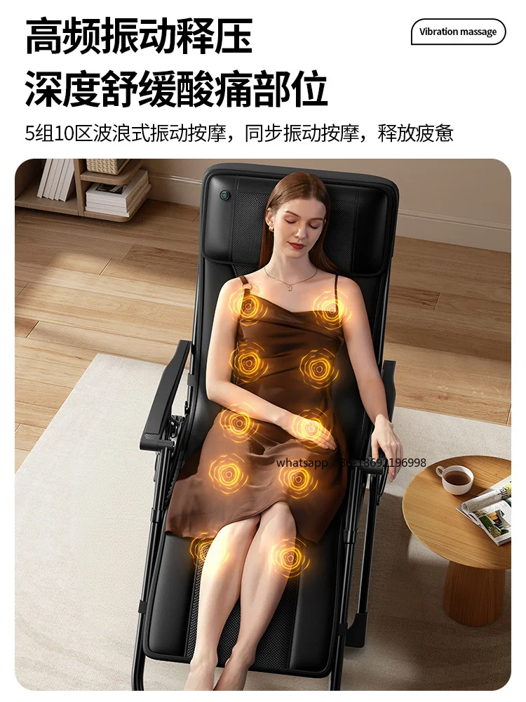 Folding Massage Chair Household Small Electric Recliner Full Body Cushion Multifunctional Cervical Spine in The Elderly
Folding Massage Chair Household Small Electric Recliner Full Body Cushion Multifunctional Cervical Spine in The Elderly