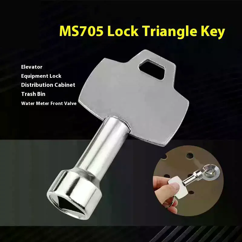 1/2/3/4 шт., ключ для мусорного бака, универсальные ключи для мусора MS705, кулачковый замок, треугольный замок, треугольный гаечный ключ для шкафа, дверца лифта
1/2/3/4 шт., ключ для мусорного бака, универсальные ключи для мусора MS705, кулачковый замок, треугольный замок, треугольный гаечный ключ для шкафа, дверца лифта