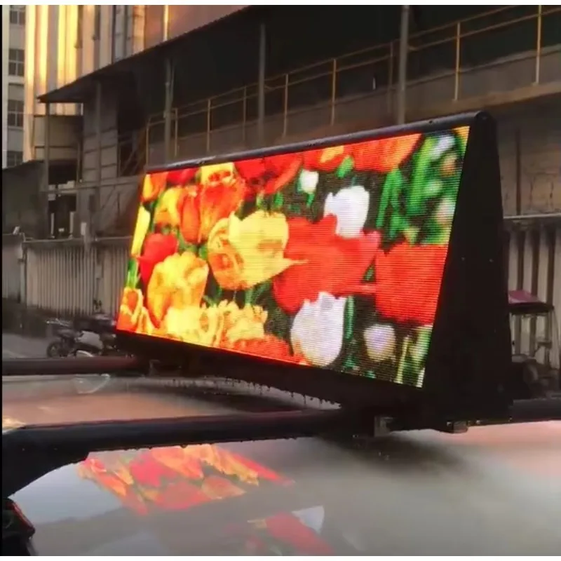 High Resolution Taxi Roof Top LED Digital Display Screen Rated 350cd Brightness with CMS for Outdoor Advertising
High Resolution Taxi Roof Top LED Digital Display Screen Rated 350cd Brightness with CMS for Outdoor Advertising