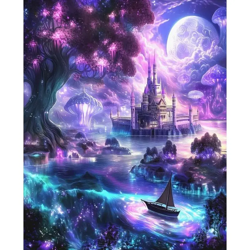 GATYZTORY Dreamy Paint By Numbers Gift Drawing Kit Scenery Crafts Gift On canvas Picture Paint
GATYZTORY Dreamy Paint By Numbers Gift Drawing Kit Scenery Crafts Gift On canvas Picture Paint