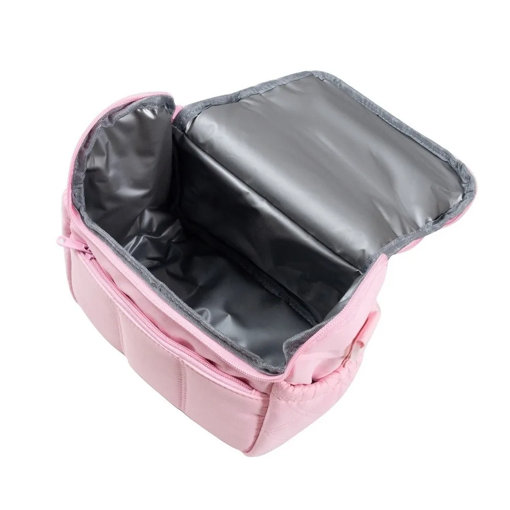 Portable Quilted Puffer Insulated Lunch Bag Soft Cooler Waterproof Lunch Storage with Handle Detachable Strap Lunch Tote Picnic
Portable Quilted Puffer Insulated Lunch Bag Soft Cooler Waterproof Lunch Storage with Handle Detachable Strap Lunch Tote Picnic
