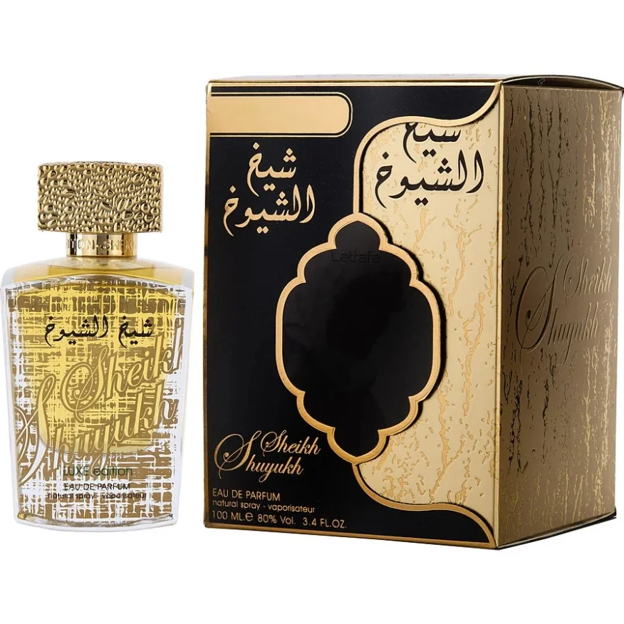 Lattafa Sheikh Al Shuyukh для унисекс Eau De Parfum Spray (Luxe Edition) 100 мл Woody Notes стойкий аромат гарантировано
Lattafa Sheikh Al Shuyukh для унисекс Eau De Parfum Spray (Luxe Edition) 100 мл Woody Notes стойкий аромат гарантировано
