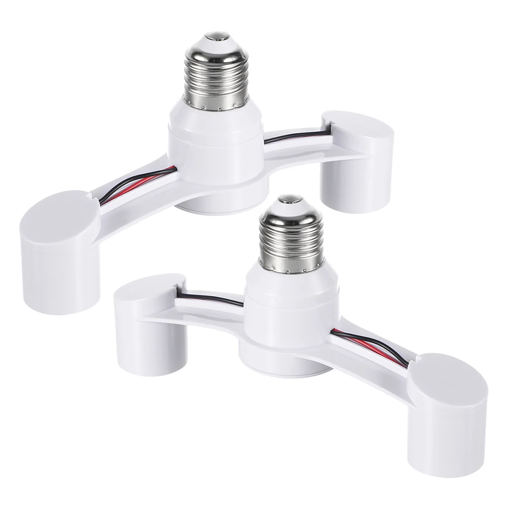 2pcs E27 Light Bulb Socket Splitter Dual Lamp Holder Adapter For Led Bulbs Home Garage Lighting Extender Connector Socket
2pcs E27 Light Bulb Socket Splitter Dual Lamp Holder Adapter For Led Bulbs Home Garage Lighting Extender Connector Socket