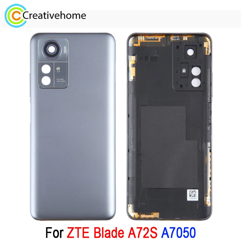 Задняя крышка для аккумулятора ZTE Blade A72S A7050, задняя крышка с логотипом, запасная часть для ремонта
Задняя крышка для аккумулятора ZTE Blade A72S A7050, задняя крышка с логотипом, запасная часть для ремонта
